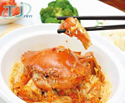 《食譜》麻油上蟳麵線